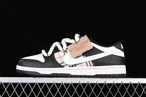 All Categories Nk SB Dunk Series Nk SB Dunk Low Low-top sneakers Nk Dunk Low Fire Heart Scottish distressed oxidation Deconstructed straps SB retro low-top casual sneakers DD1391-100